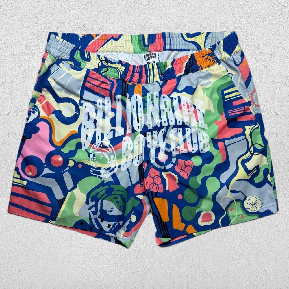 Billionaire Boys Club Space Garden Arch Logo Shorts Multi Color XL